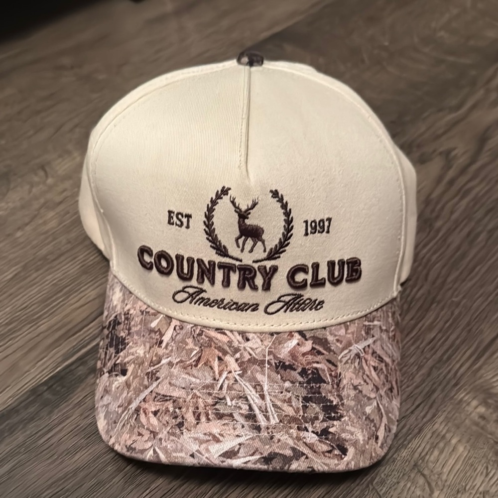 Country Club Camouflage Cap